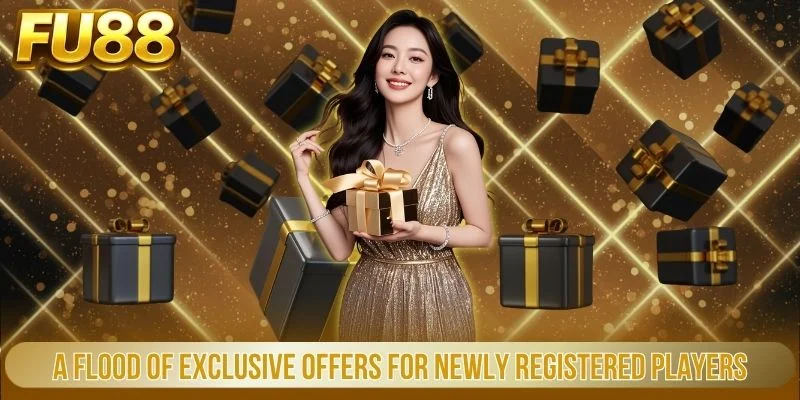 A flood of exclusive offers for newly registered players