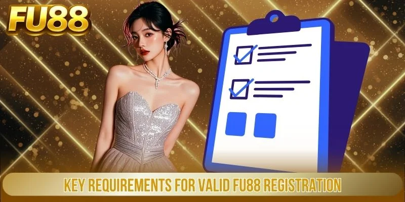 Key requirements for valid FU88 registration