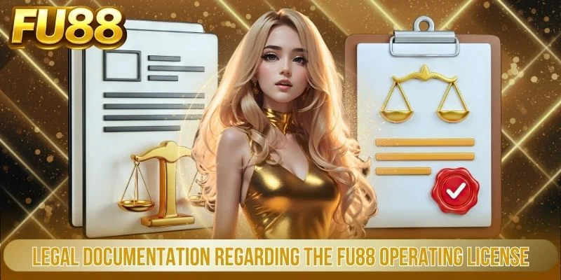 Giấy Phép Hoạt Động 1 Legal documentation regarding the FU88 operating license