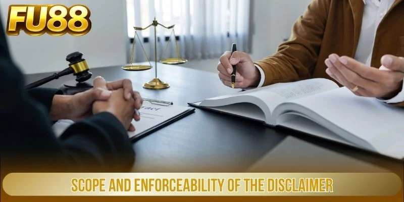 Miễn Trừ Trách Nhiệm 2 Scope and enforceability of the disclaimer